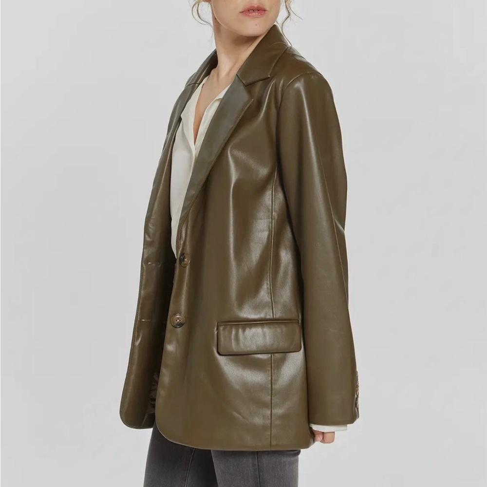 Weekend LA pleather blazer